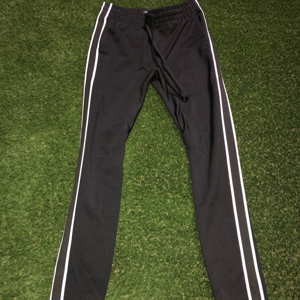 Black track pants